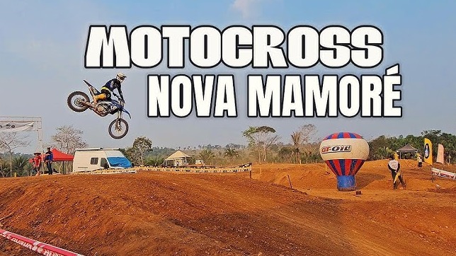 Oitava etapa do Campeonato Estadual de Motocross em Nova Mamoré: Um sucesso de adrenalina e organização