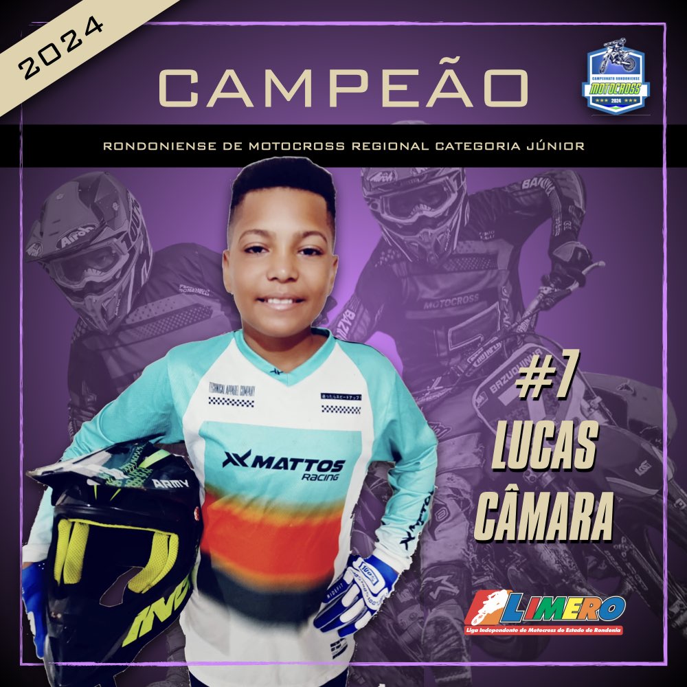 Conheça os campeões do regional de motocross 2024