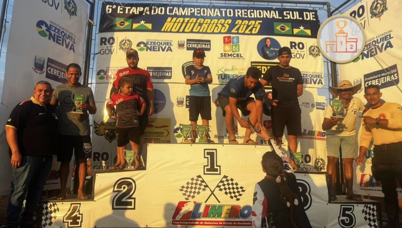 RESULTADOS: Rondoniense de Motocross Regional Sul – 6ª Etapa – Cerejeiras